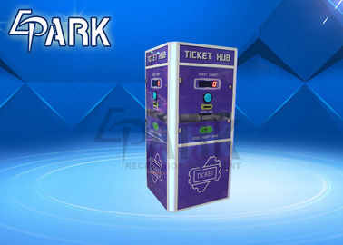 100W Amusement Game Machines / Multiplayers Tickets Exchange Machine Lottery Eater Cutter Counter For Receipt